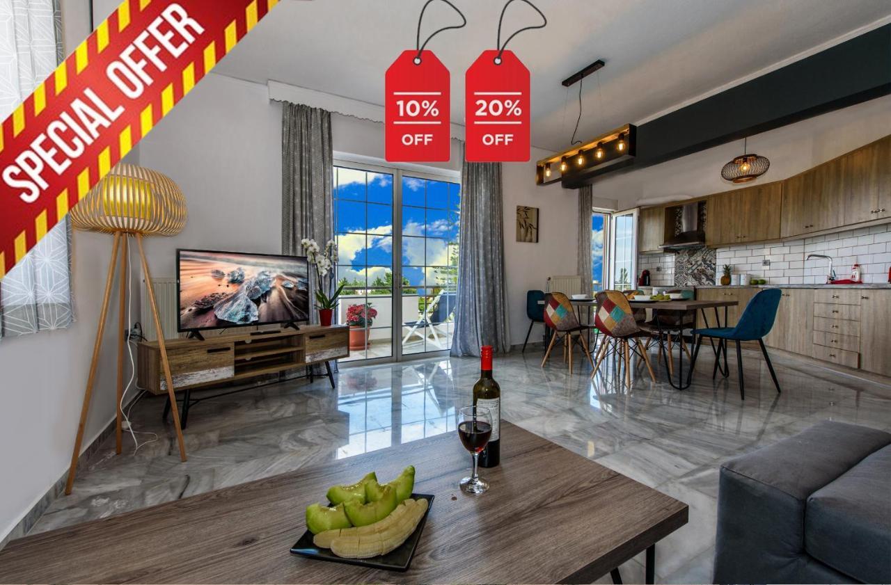 Platanias Villa Spyros Eksteriør billede